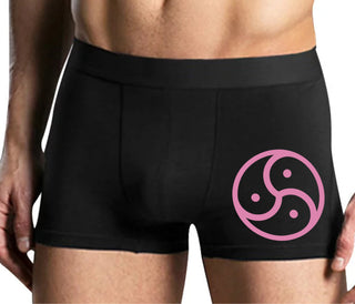BDSM Symbol - Mens Black Boxer Brief