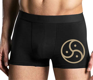 BDSM Symbol - Mens Black Boxer Brief