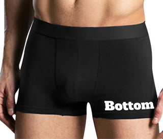 Bottom - Submissive - Mens Black Boxer Brief