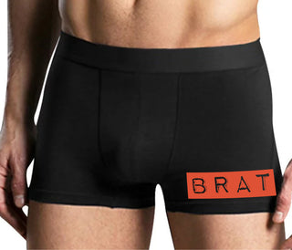 Brat - Mens Black Boxer Brief