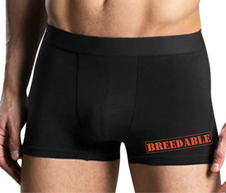 Breedable - Mens Black Boxer Brief