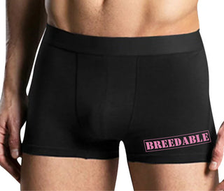 Breedable - Mens Black Boxer Brief