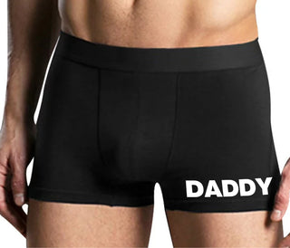 Daddy - Mens Black Boxer Brief