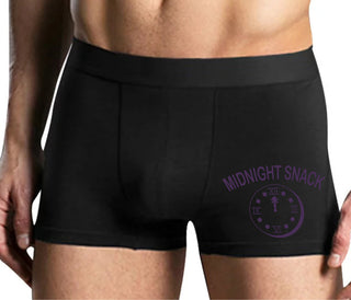 Midnight Snack - Mens Black Boxer Brief