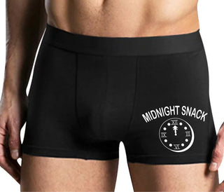Midnight Snack - Mens Black Boxer Brief