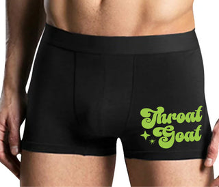 Throat Goat - Deep Throat Expert - Mens Black Boxer Brief