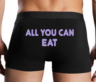 All You Can Eat - Black Boxer Brief