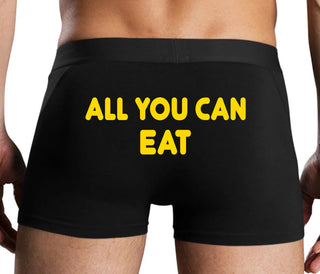 All You Can Eat - Black Boxer Brief
