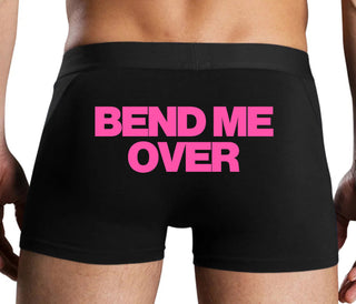 Bend Me Over - Black Boxer Brief