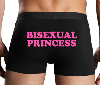 Bisexual Princess - Black Boxer Brief
