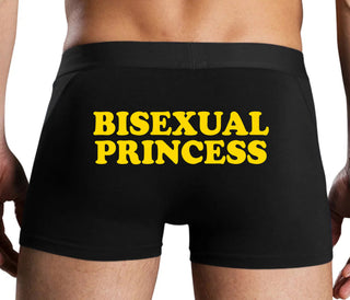 Bisexual Princess - Black Boxer Brief