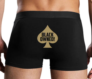 Black Owned - Queen of Spades - Black Boxer Brief