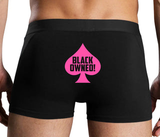 Black Owned - Queen of Spades - Black Boxer Brief
