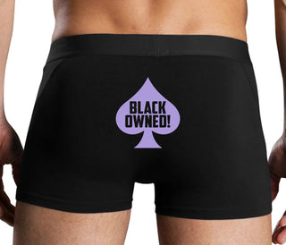 Black Owned - Queen of Spades - Black Boxer Brief