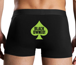 Black Owned - Queen of Spades - Black Boxer Brief