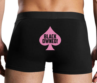 Black Owned - Queen of Spades - Black Boxer Brief