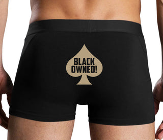 Black Owned - Queen of Spades - Black Boxer Brief