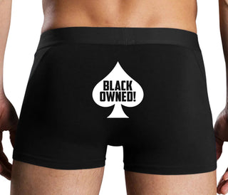 Black Owned - Queen of Spades - Black Boxer Brief