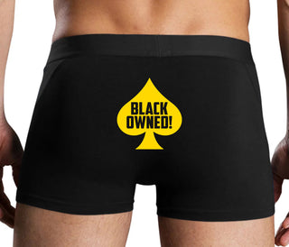 Black Owned - Queen of Spades - Black Boxer Brief