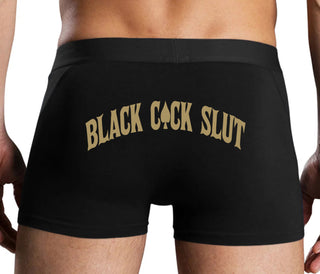 Black Cock Slut - Jack of Spades - Black Boxer Brief