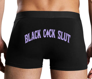 Black Cock Slut - Jack of Spades - Black Boxer Brief
