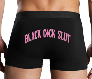 Black Cock Slut - Jack of Spades - Black Boxer Brief