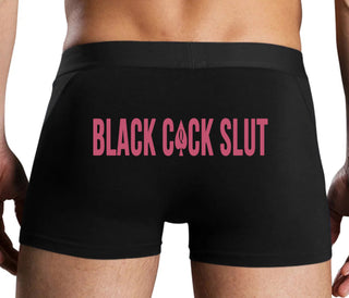 Black Cock Slut - Jack of Spades - Black Boxer Brief