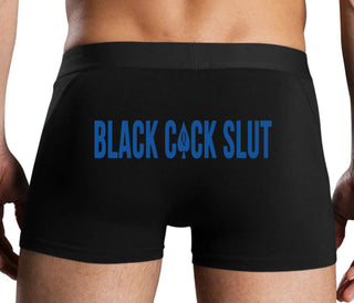 Black Cock Slut - Jack of Spades - Black Boxer Brief
