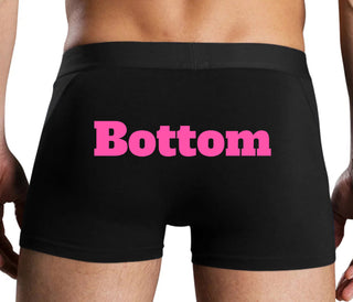 Bottom - Submissive - Black Boxer Brief