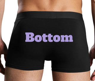 Bottom - Submissive - Black Boxer Brief