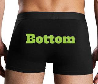 Bottom - Submissive - Black Boxer Brief