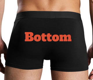 Bottom - Submissive - Black Boxer Brief