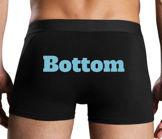 Bottom - Submissive - Black Boxer Brief