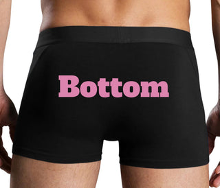 Bottom - Submissive - Black Boxer Brief