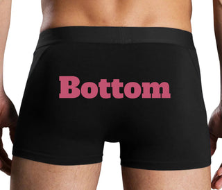 Bottom - Submissive - Black Boxer Brief
