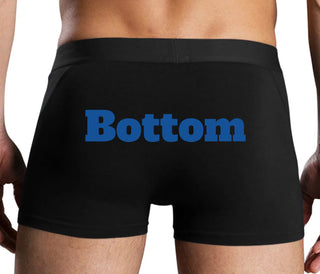 Bottom - Submissive - Black Boxer Brief