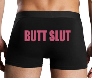 Butt Slut - Black Boxer Brief