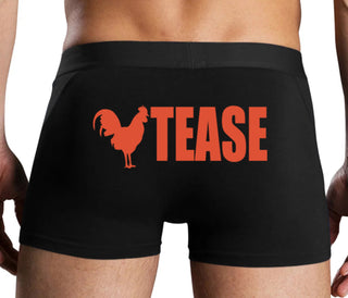 Cock Tease - Rooster - Black Boxer Brief