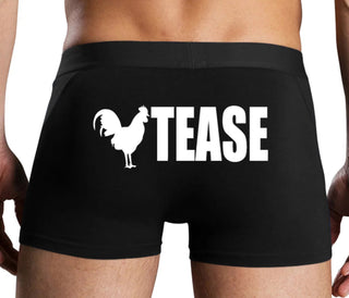 Cock Tease - Rooster - Black Boxer Brief