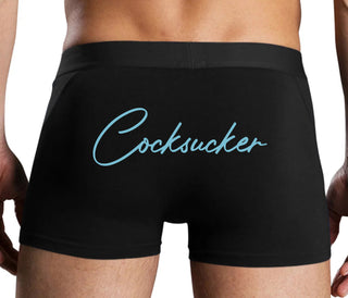 Cock Sucker - Black Boxer Brief