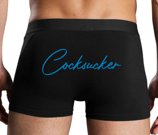 Cock Sucker - Black Boxer Brief