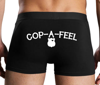 Cop A Feel - LEO Love - Black Boxer Brief
