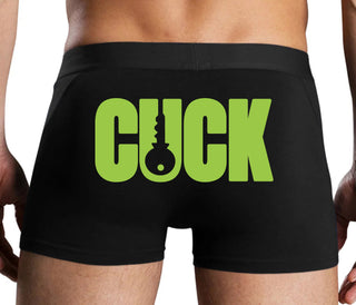 Cuck - Lock Logo - Black Boxer Brief