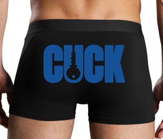 Cuck - Lock Logo - Black Boxer Brief
