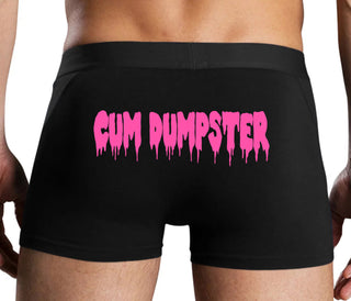 Cum Dumpster - Black Boxer Brief