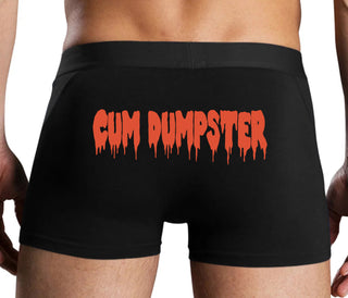 Cum Dumpster - Black Boxer Brief