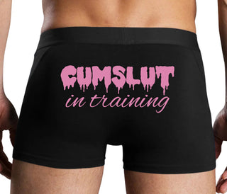 Cumslut in Training - Black Boxer Brief
