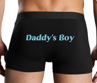 Daddy's Boy - Black Boxer Brief