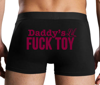 Daddy's Little Fuck Toy - Black Boxer Brief