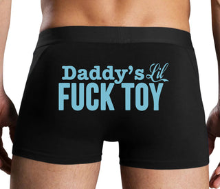Daddy's Little Fuck Toy - Black Boxer Brief